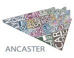 All Over the Map Studios - Map of Ancaster (Various Colours) - 3