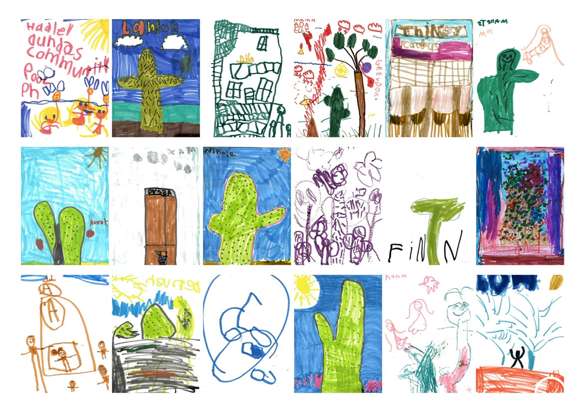 Charity Postcard - Today's Family: Proceeds to Community Fridges HAMONT