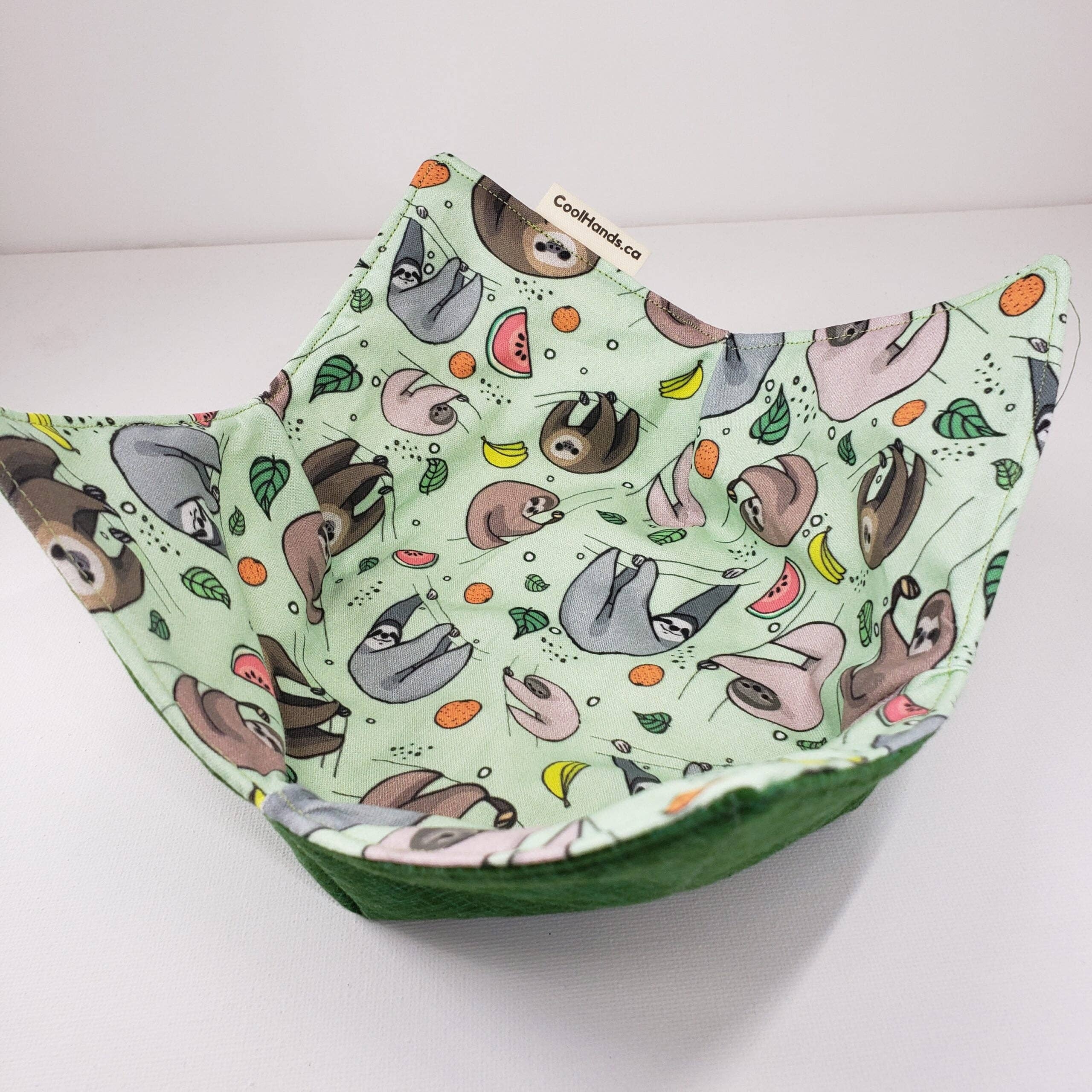 Cool Hand Nukes - 100% Cotton Microwavable Bowl Cozy - Two Toe-lly Awesome