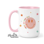 Studio Seventeen - Pastel Retro Spring Coffee Mug Today is your Day