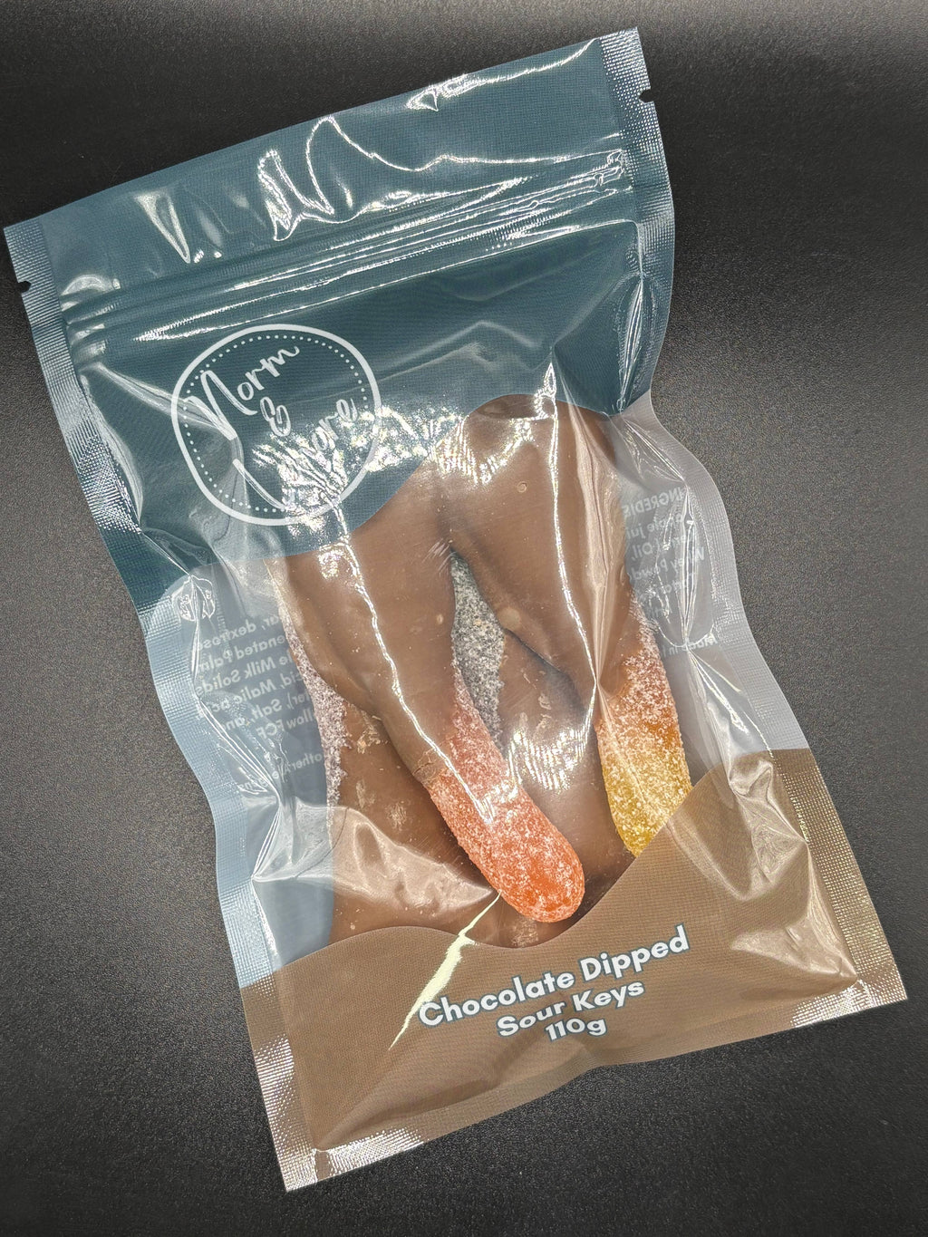 Norm & Lenore - Milk Chocolate Dipped Jumbo Sour Keys
