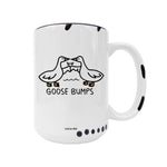 Coco + Brie - Goosebumps Mug - Funny Mug, Cute Coffee Mug, Silly Goose