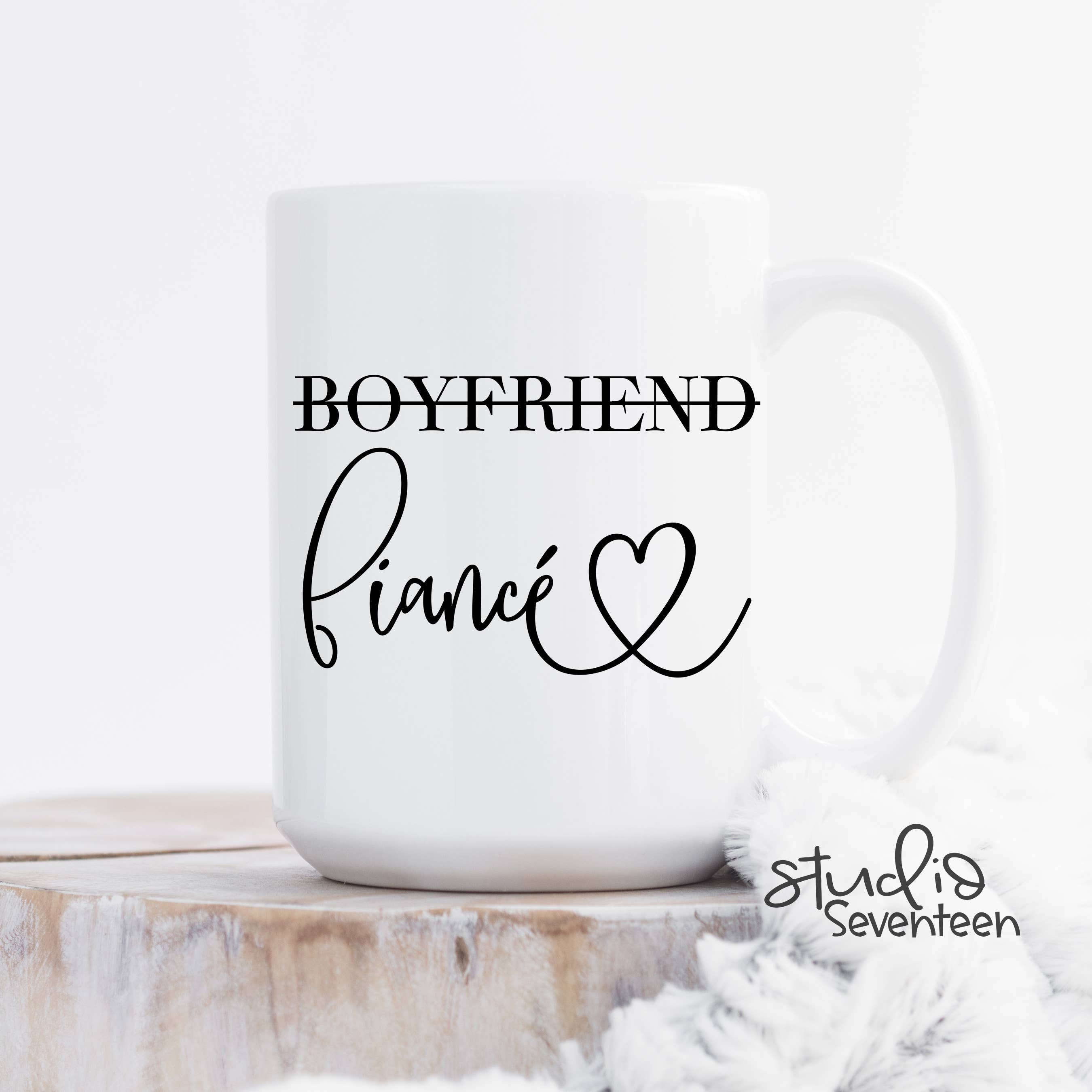 Studio Seventeen - Boyfriend Fiancé Coffee Mug