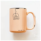 Prairie Chick Prints - It is fucking tea time | ceramic mug