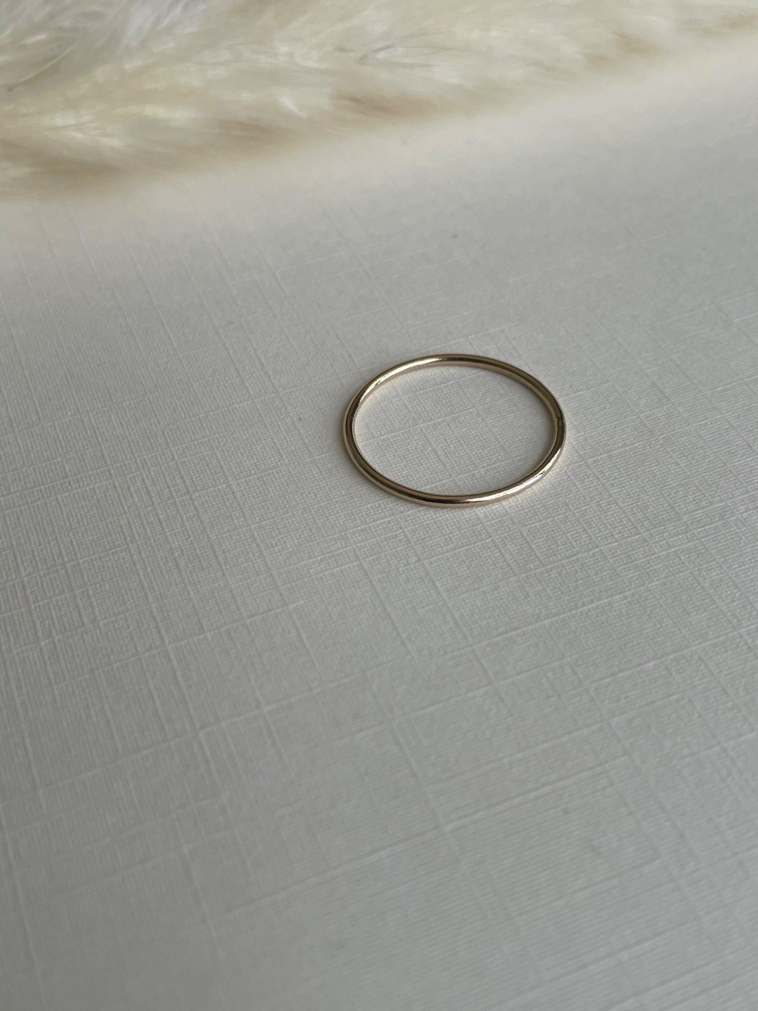 Second Aura - Rings - Touch of Gold Stacker - 1