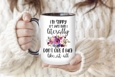 The Pretty Things - Mug - Literally Don't Give A Fuck