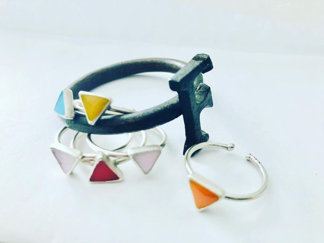 Barnhouse Jewellery - Rings - Mini Triangles - 1