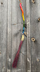 Spoons & Brooms - Cobweb Broom with Stained/Painted Handle - 1
