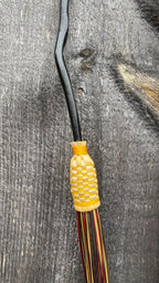 Spoons & Brooms - Cobweb Broom with Stained/Painted Handle - 4