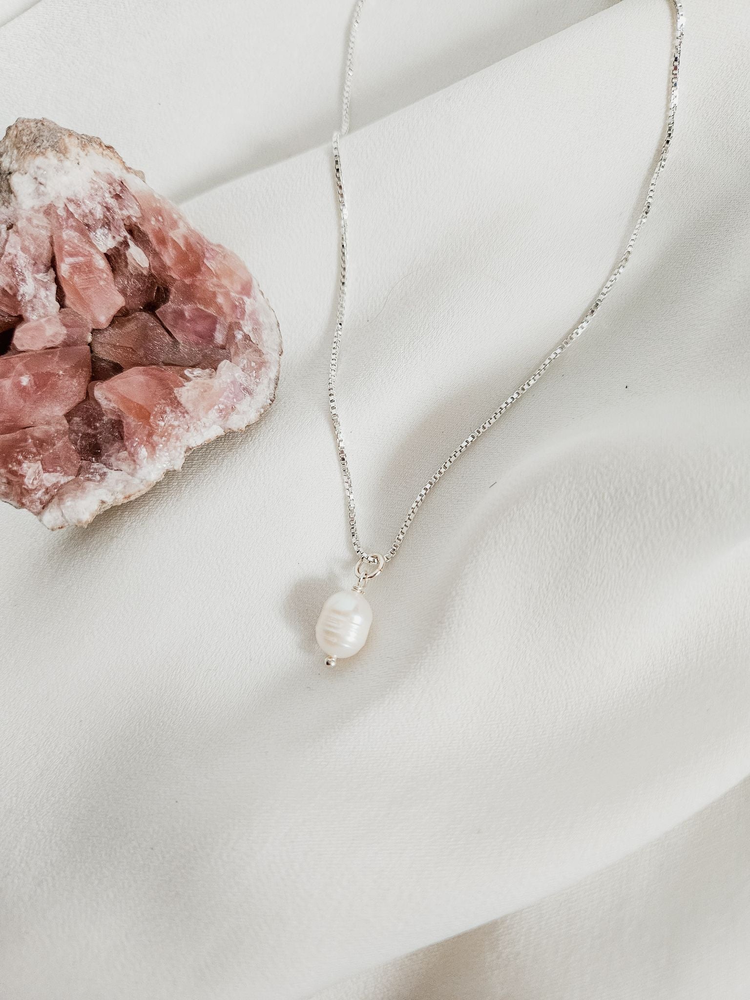 Rock Paper Pretty - Necklace - Single Pendant Gemstone (various) - 3