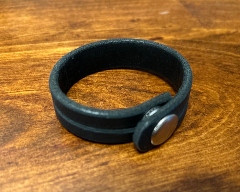 Van Eck Wood and Leather - Bracelet - Black - 1