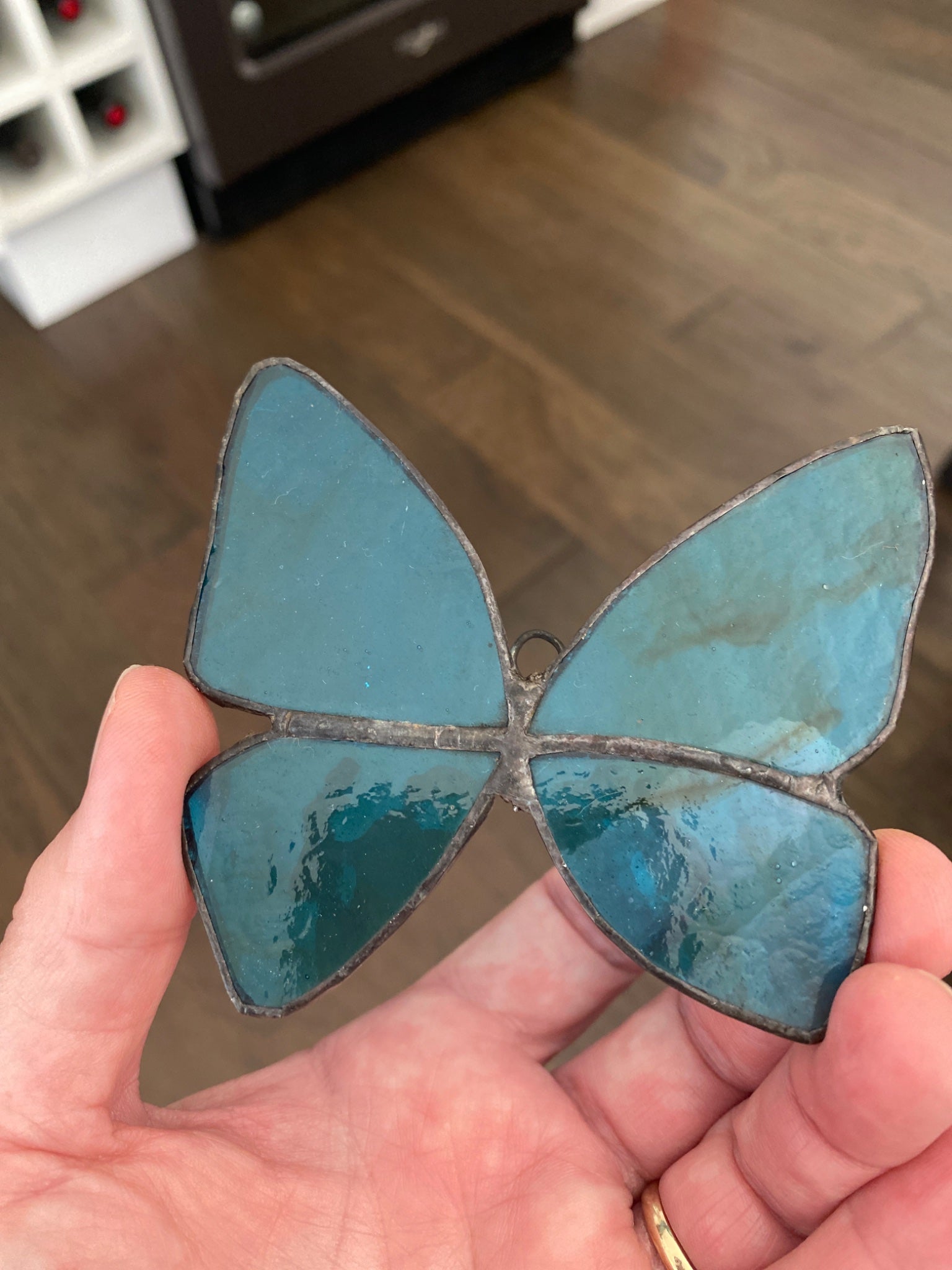 Cutting Edge Stained Glass Butterfly suncatcher - 1