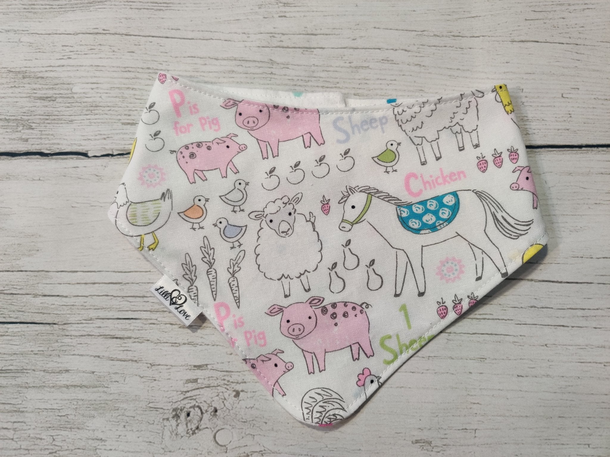 Lilli and Love - Baby Bandana Bibs - 16