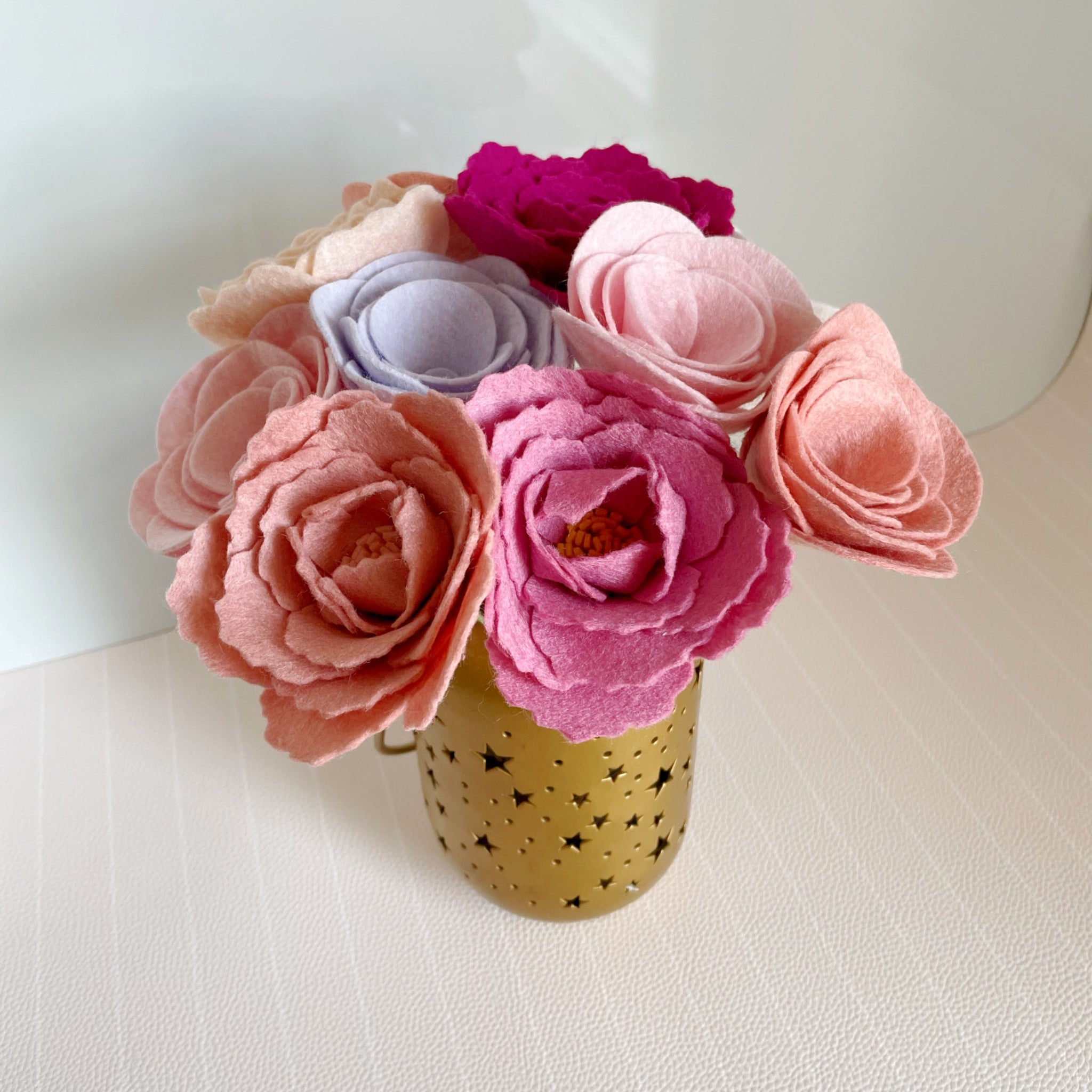 Felt and Luxe-Single Flower Stem - 3