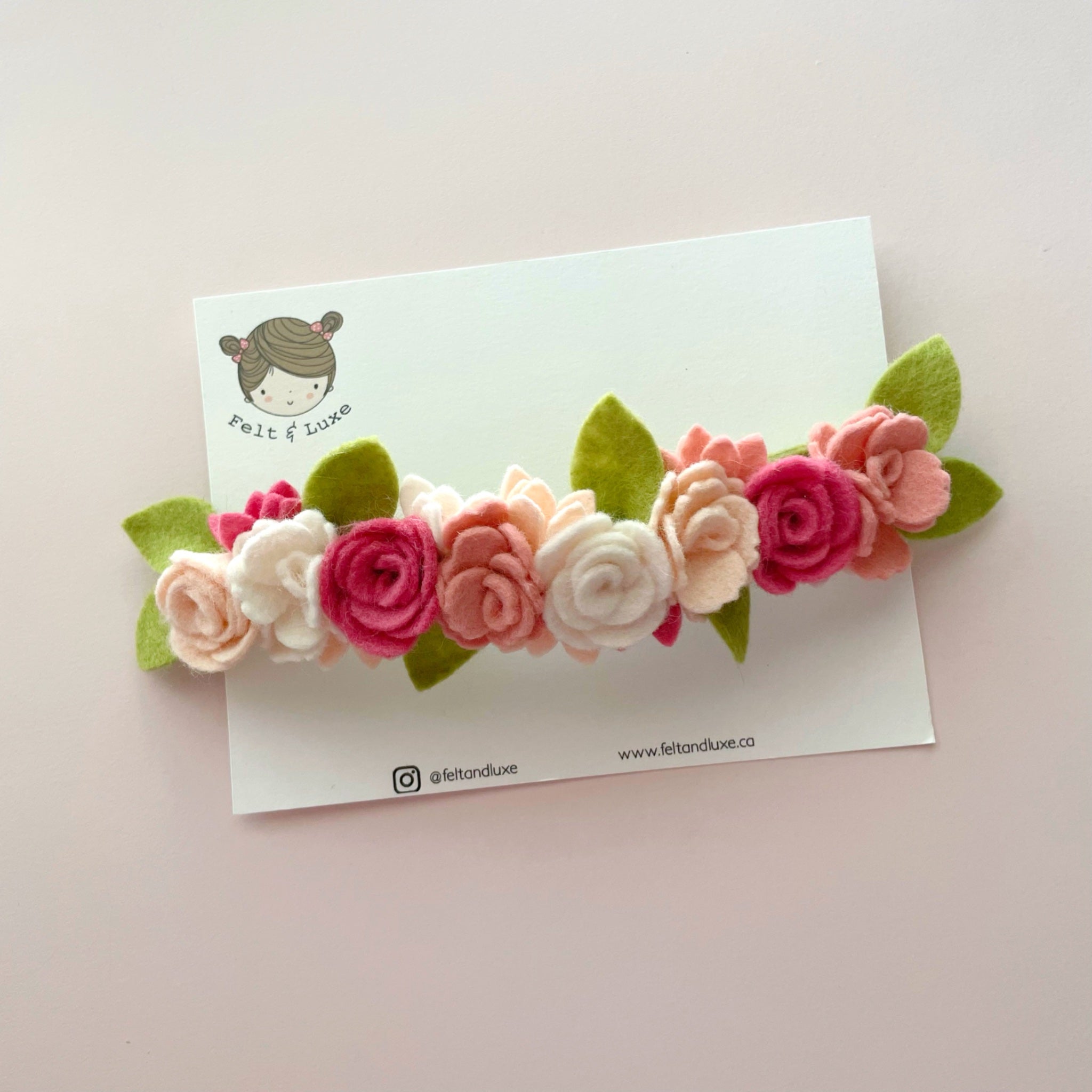 Felt and Luxe-Rosebud - 1