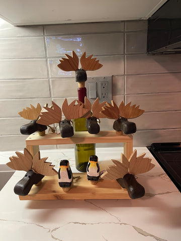 Carved Wine Stopper - 1