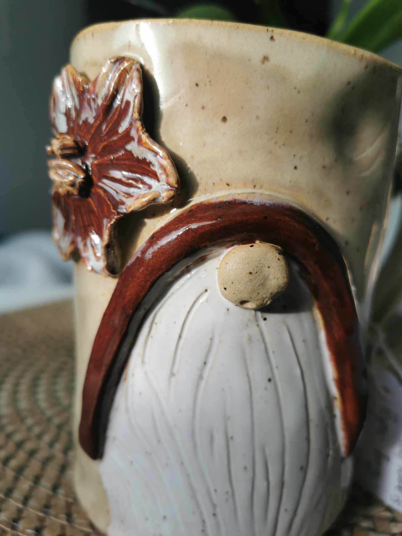 Samantha L Pottery - Gnome Stein - 2