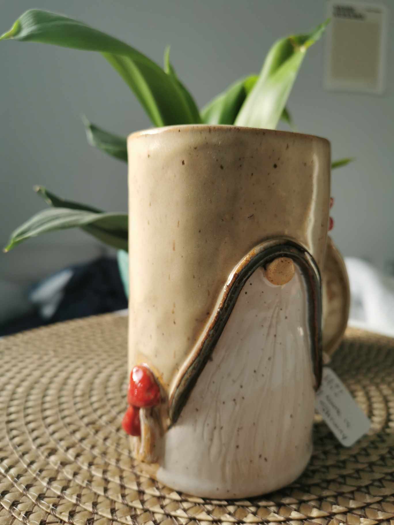 Samantha L Pottery - Gnome Stein - 3