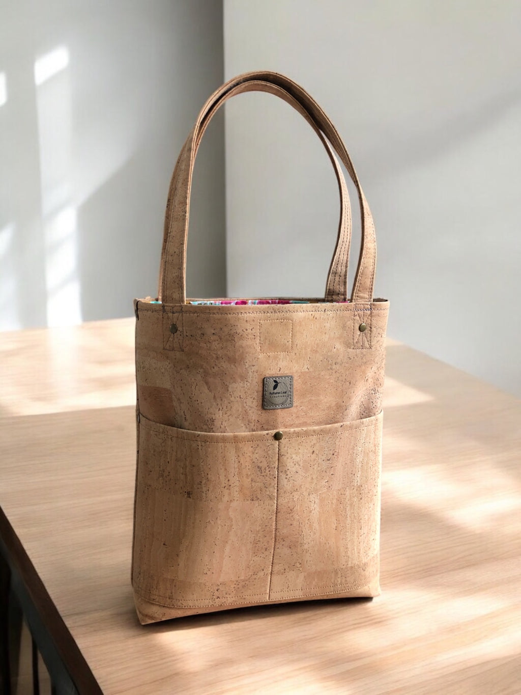 Autumn Leaf Creations - Classic Cork Tote - 1