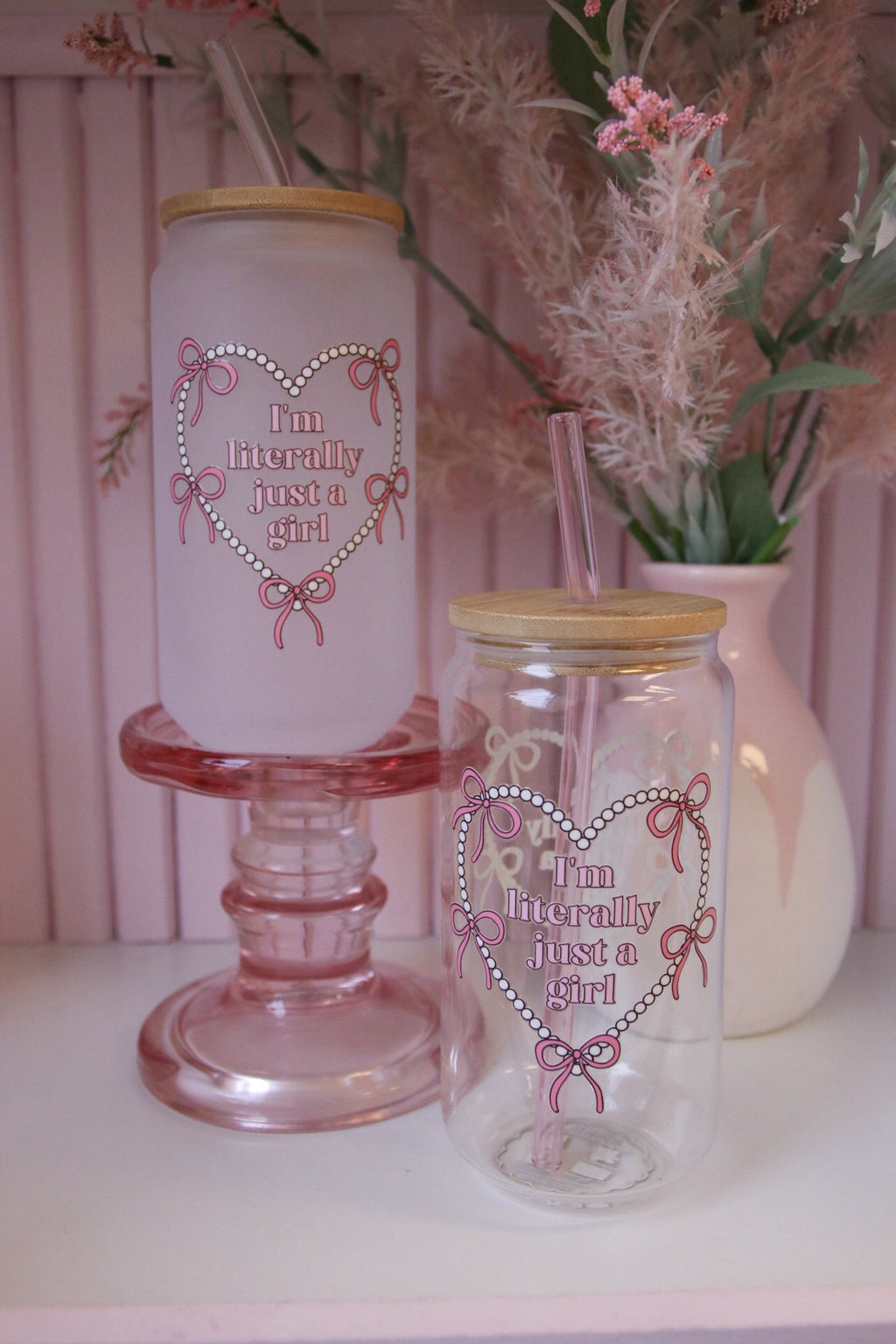 Designs By A - Printed Glass with Lid Assorted - 5