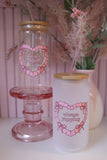 Designs By A - Printed Glass with Lid Assorted - 6