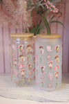 Designs By A - Printed Glass with Lid Assorted - 3