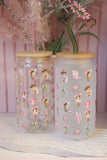 Designs By A - Printed Glass with Lid Assorted - 3