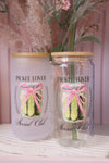 Designs By A - Printed Glass with Lid Assorted - 4