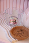 Designs By A - Printed Glass with Cork Coaster Set - 1
