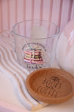 Designs By A - Printed Glass with Cork Coaster Set - 1