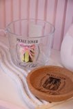 Designs By A - Printed Glass with Cork Coaster Set - 2