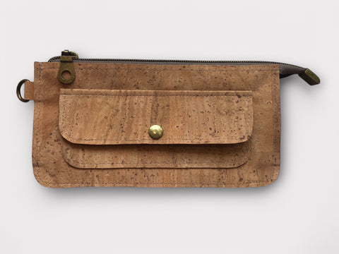 Autumn Leaf Creations - Vegan Slim Zip Wallet