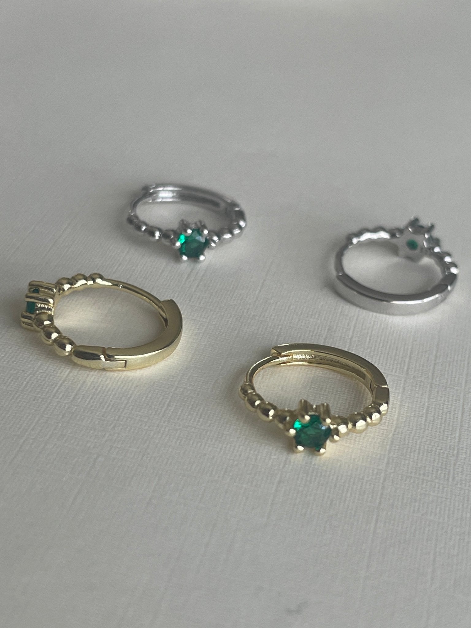 Second Aura - Earrings - In Bloom Huggies