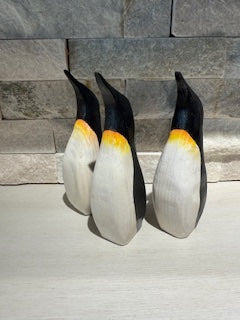 Twisted Feathers - Penguin - Hand Carved