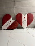 Twisted Feathers - Canada Heart Flag sign