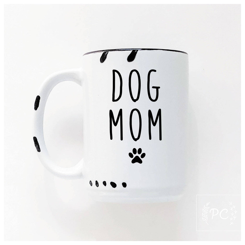 Prairie Chick Prints - Dog mom | ceramic mug