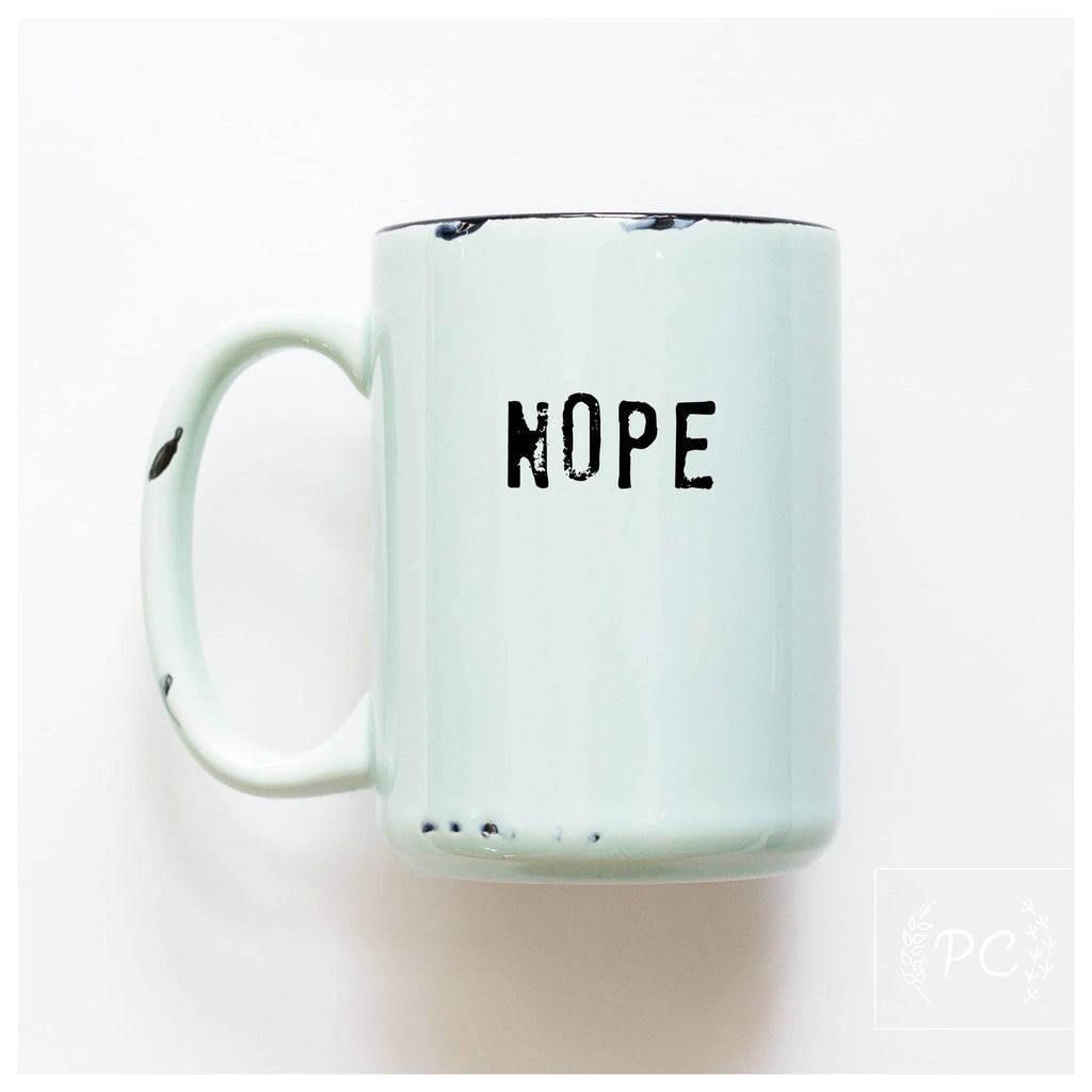 Prairie Chick Prints - Nope | ceramic mug