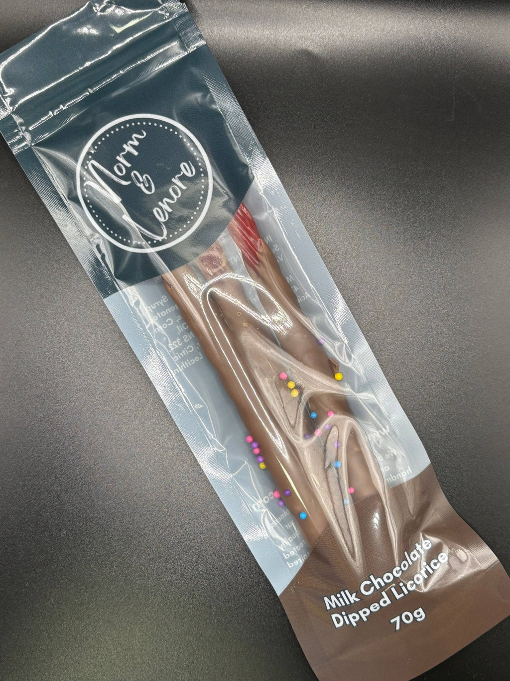 Norm & Lenore - Milk Chocolate Dipped Licorice Twists