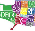 All Over the Map Studios - Maps of Burlington (Various Sizes and Colours) - 2