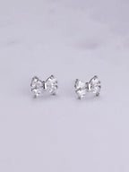 Moon Jewellery - Earrings - 925 Sterling Silver/Gold Plated STUDS