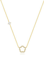 Moon Jewellery - Necklaces - 925 Sterling Silver/18kt Gold Plated