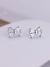 Moon Jewellery - Earrings - 925 Sterling Silver/Gold Plated STUDS