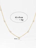 Moon Jewellery - Necklaces - 925 Sterling Silver/18kt Gold Plated