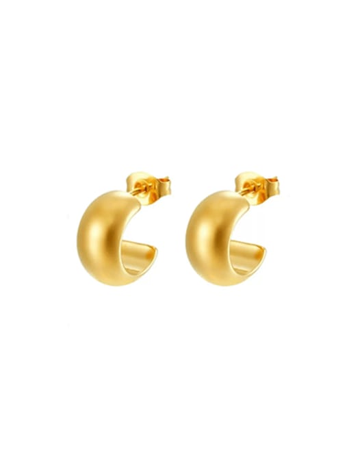 Moon Jewellery - Earrings - Stainless Steel/Plated Gold