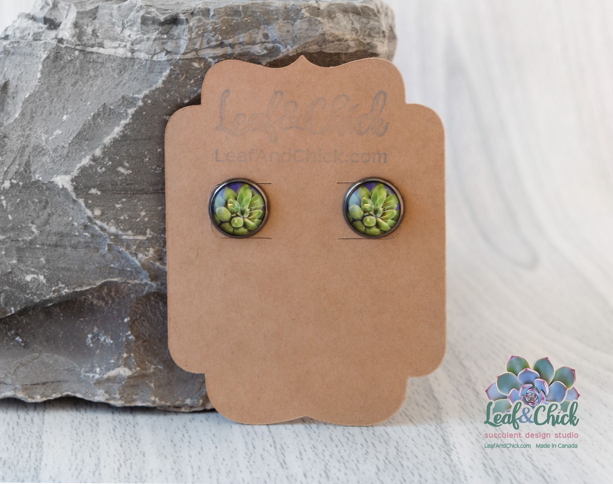 Leaf & Chick - Studs - 2