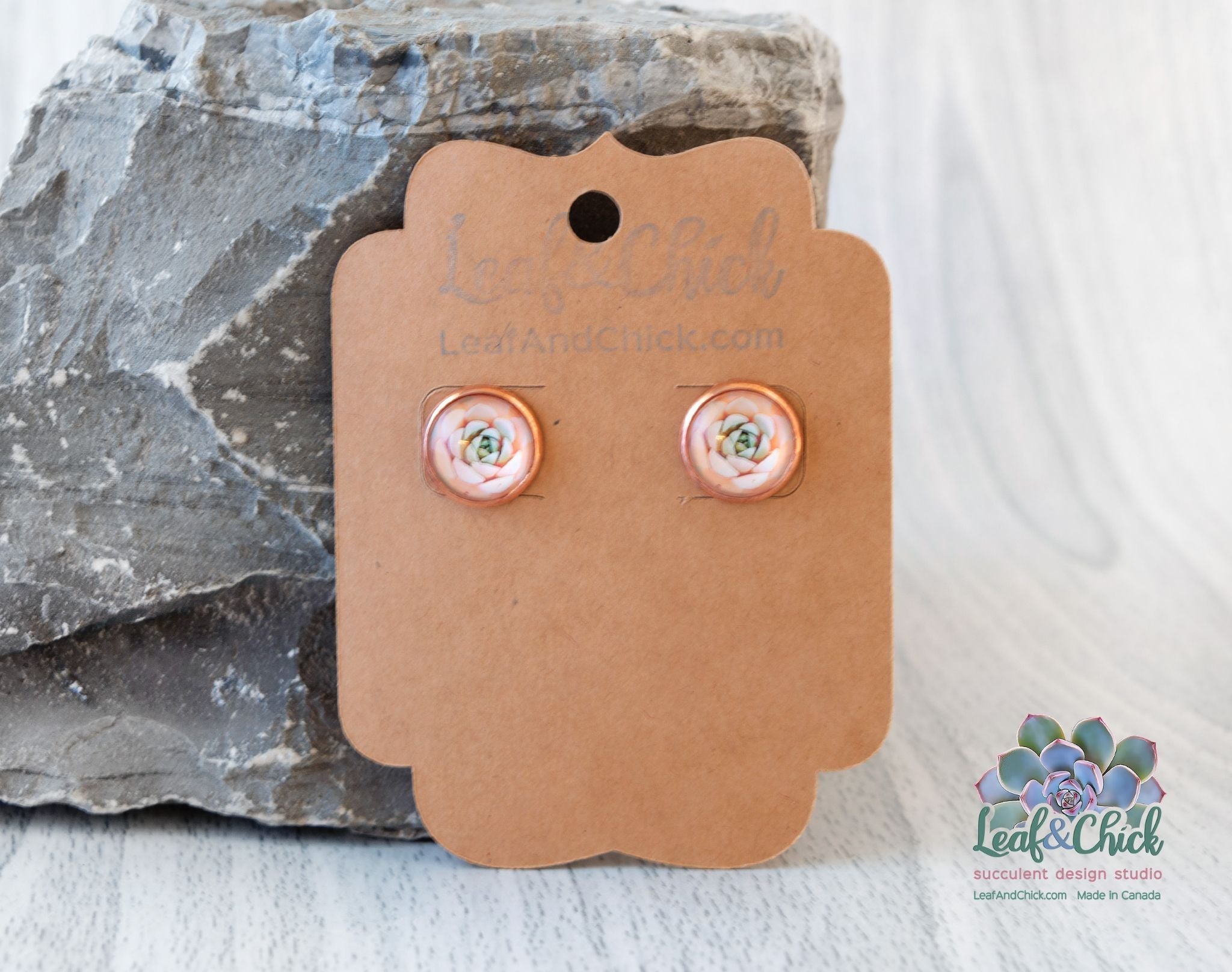 Leaf & Chick - Studs - 4