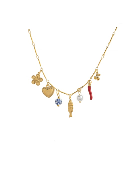 Moon Jewellery - Necklaces - Stainless Steel/Gold Plated