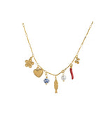 Moon Jewellery - Necklaces - Stainless Steel/Gold Plated
