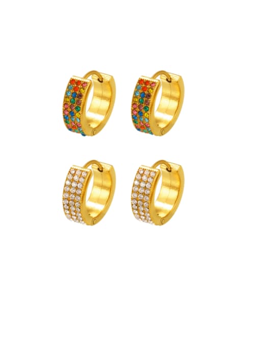 Moon Jewellery - Earrings - Stainless Steel/Plated Gold