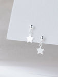 Moon Jewellery - Stud Earrings - 925 Sterling Silver/Gold Plated